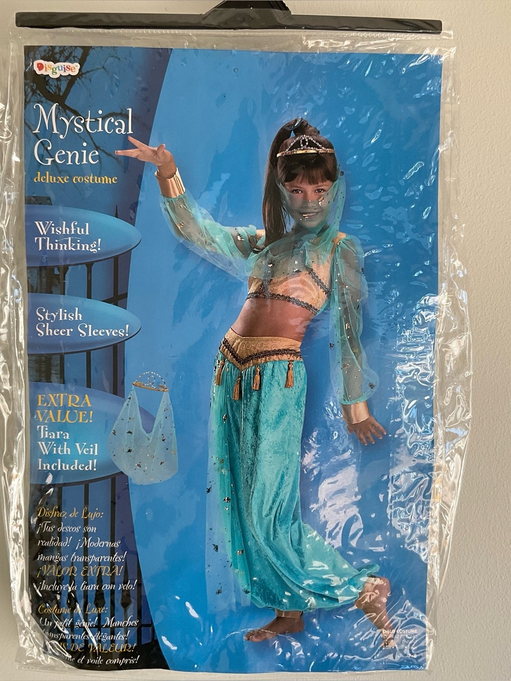 Mystical Genie Halloween Costume in Girls Medium 7-8
